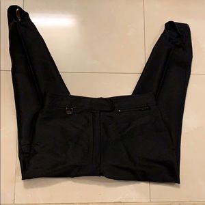 Size 14R black FERA snowboarding pants w/stirrups